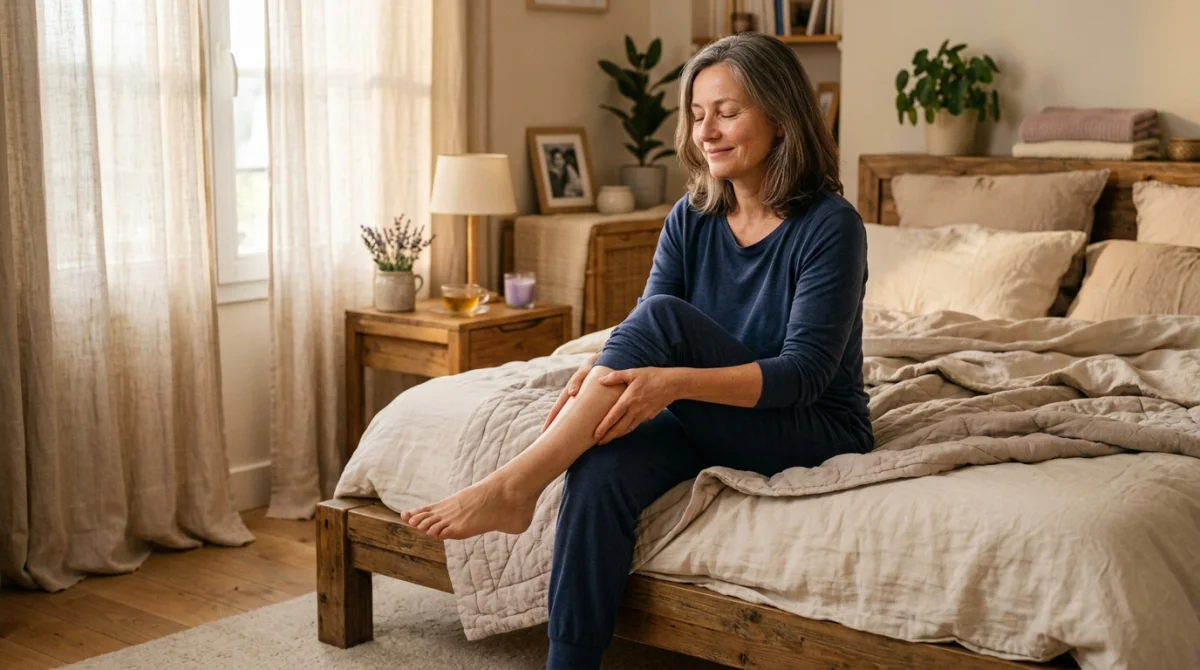 Jambes sans repos et remèdes de grand mère