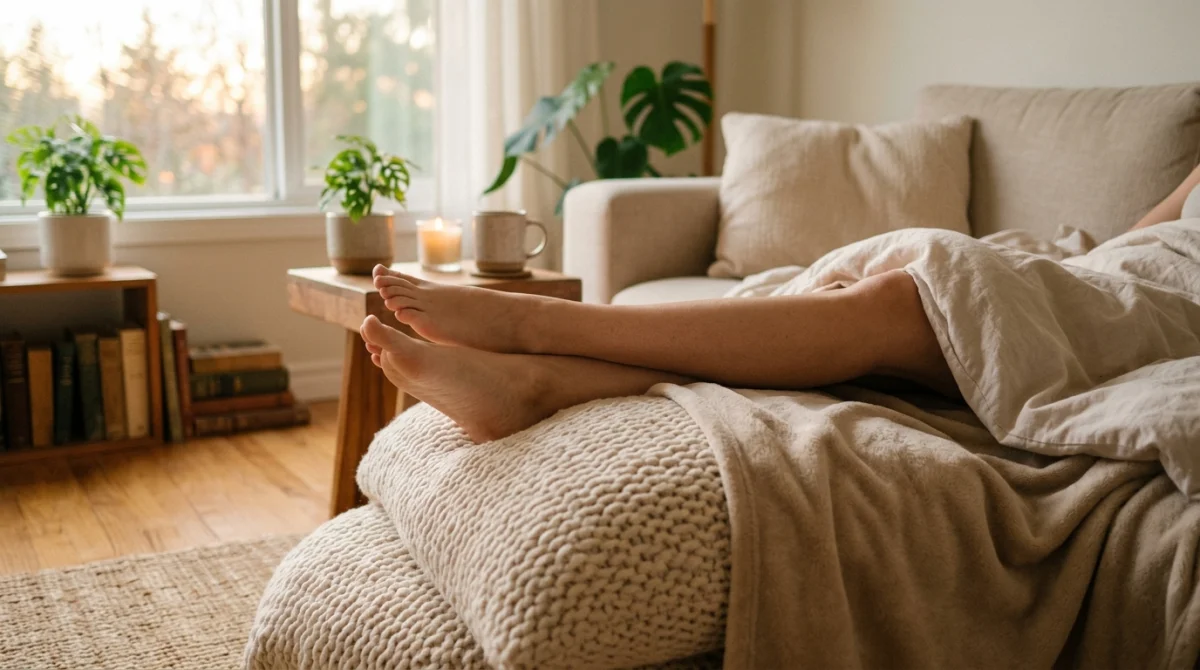 Jambes sans repos et remèdes de grand mère