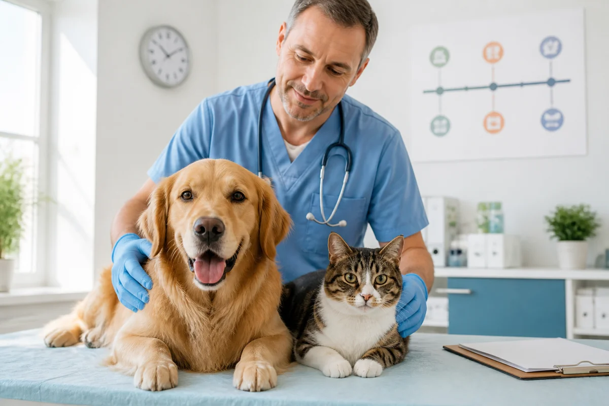 Dermipred agit en combien de temps chez le chien et le chat