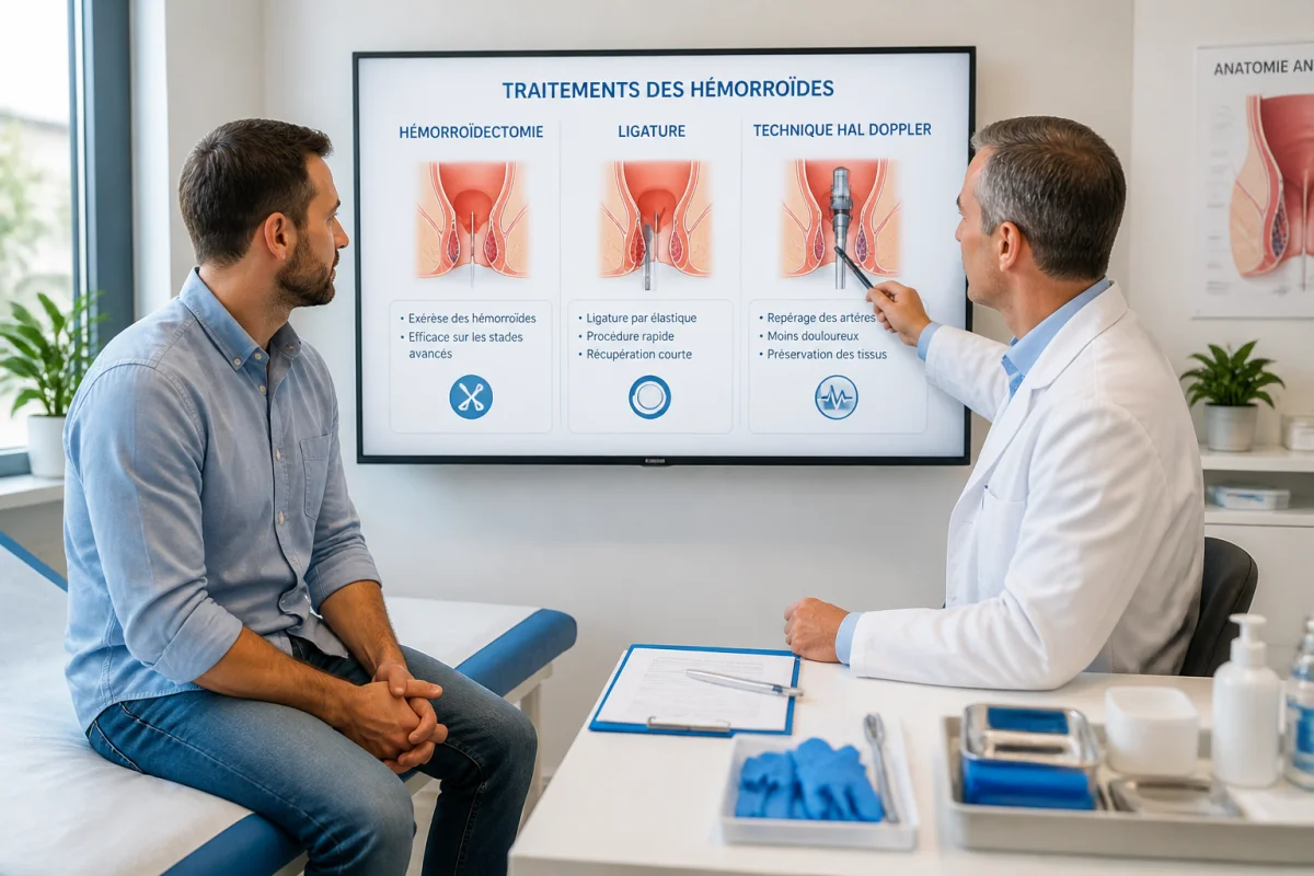 Témoignage sur l’opération des hémorroïdes